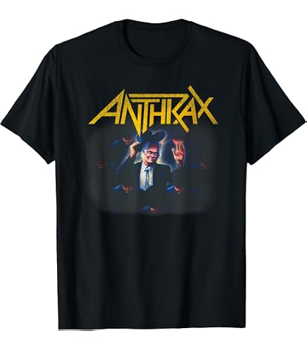Amazon.com: Anthrax Persistence of Time 30th Anniversary T-Shirt